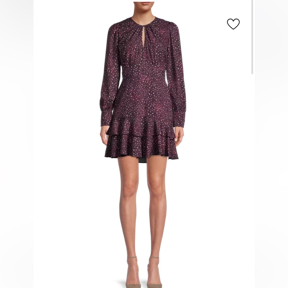 Parker Speckled A Line Dress Size Small